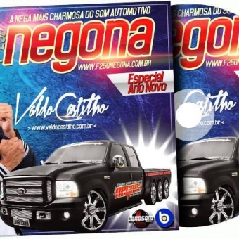 CD F250 Negona Treminhao Espeçial Dj Valdo Castilho 2016
