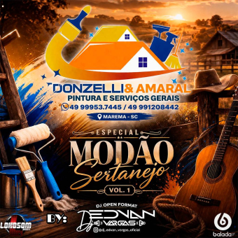 DONZELLI E AMARAL PINTURAS ESPECIAL DE MODÃO SERTANEJO